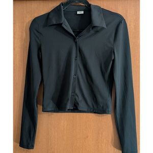 Sunday Best Black Button-Down Shirt